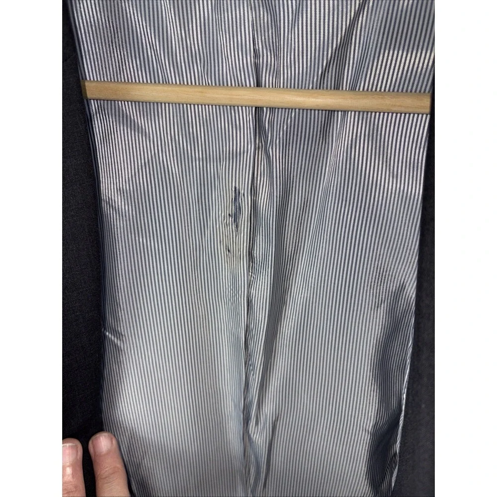 Brooks Brothers Suit Jacket 48 R Gray Wool‎ Luxury Blazer Traditional Explorer